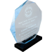 Octagon Acrylic Police Award Octagon Acrylic Police Award