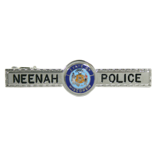 Engraved Police Tie Bar Engraved Police Tie Bar