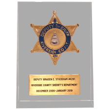 Blackinton Badge Lucite Acrylic Award Blackinton Badge Lucite Acrylic Award