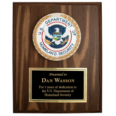 8"x10" Department of Homeland Security 8"x10" Department of Homeland Security