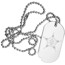 Sheriff Family Dog Tag Sheriff Family Dog Tag
