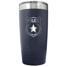 Police Vacuum Insulated 20 oz Tumbler Police Vacuum Insulated 20 oz Tumbler