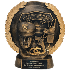 Gold Wreath Law Enforcement Award Gold Wreath Law Enforcement Award
