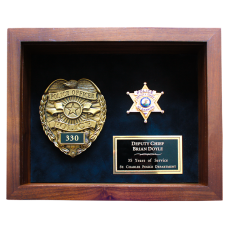 Police Shadow Box Police Shadow Box