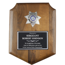 Police Badge Shield Plaque Police Badge Shield Plaque