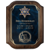 Full Plate Police Badge Plaque 