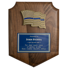 Thin Blue Line Shield 