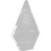 Clear Acrylic Diamond Police Award Clear Acrylic Diamond Police Award