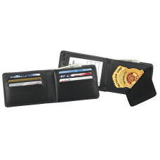 Pad Style Bi-Fold Hidden Badge Wallet Pad Style Bi-Fold Hidden Badge Wallet