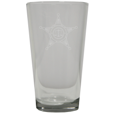 Law Enforcement Beverage Glass Law Enforcement Beverage Glass