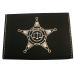 Police Leatherette Business Card Holder 