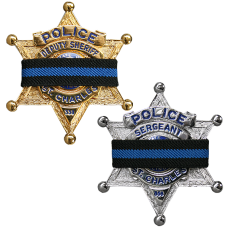 Thin Blue Line Mourning Band