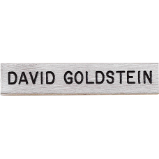 Blackinton Name Plate J1 Blackinton Name Plate J1