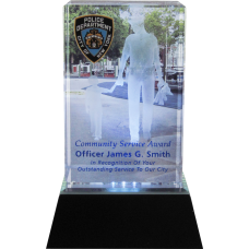 Crystal 3-D Police Award 