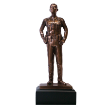Female Police Statue 