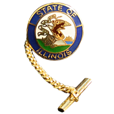 State Seal Tie Tacks State Seal Tie Tacks