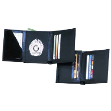 Book Style Bi-Fold Hidden Badge Wallet Book Style Bi-Fold Hidden Badge Wallet