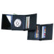 Book Style Bi-Fold Hidden Badge Wallet Book Style Bi-Fold Hidden Badge Wallet